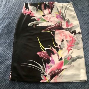 NY&CO floral skirt